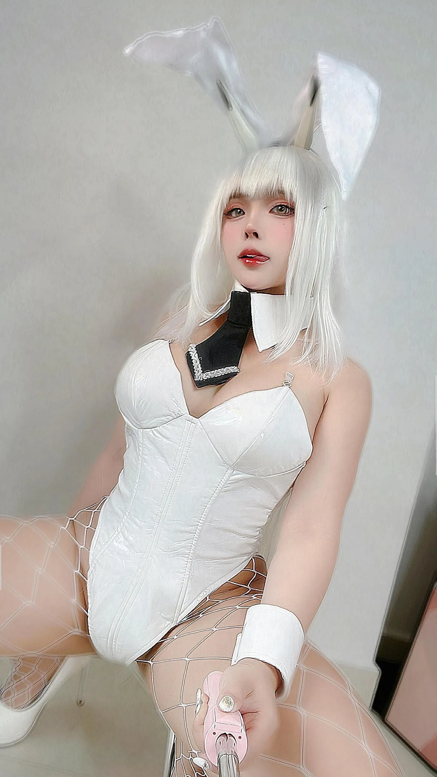 Sayo Momo – NO.19 NIKKE Naughty Oil Bunny [50P]插图5